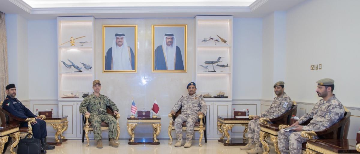 قطر والولايات المتحدة تبحثان التعاون العسكري في الدوحة